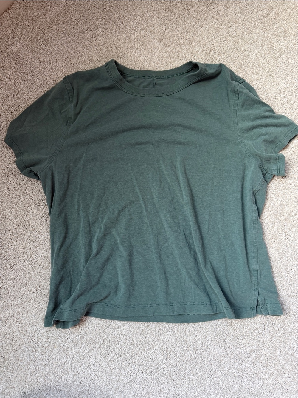 lululemon athletica Women's Short Sleeve Tee - Dark Green
